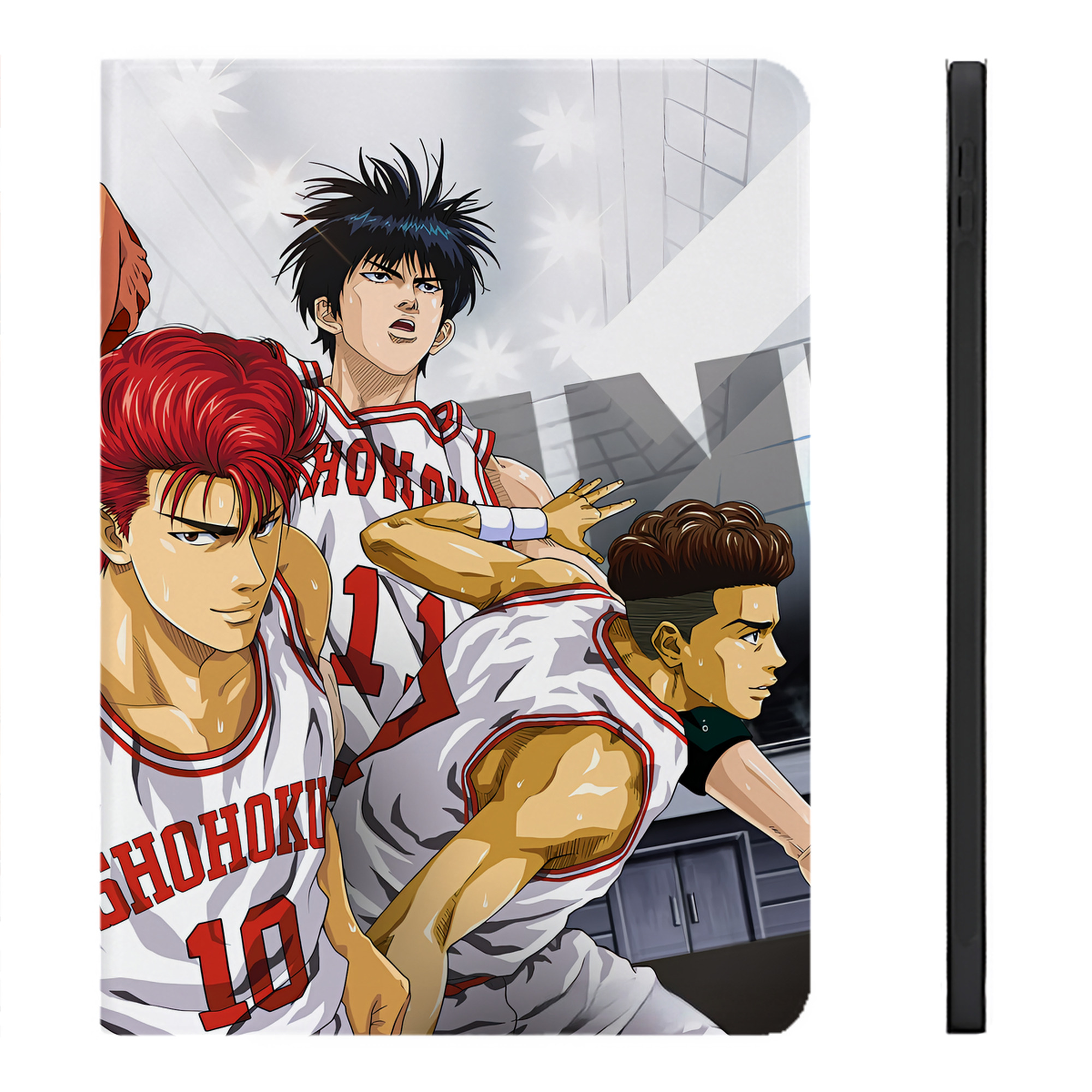 （画像用） SLAM DUNK／スラムダンク IPadケース ペンホルダー付き ブックスタイルデザイン